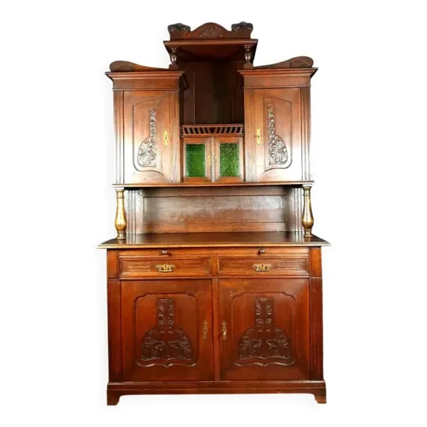 D'après Majorelle : buffet de forme papillon époque Art Nouveau