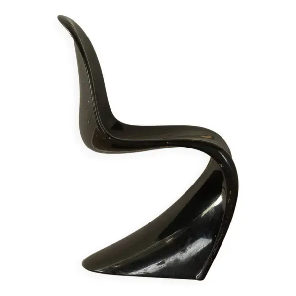 Chaise Panton Collection Vitra / Herman Miller, deuxième génération (1968-71)