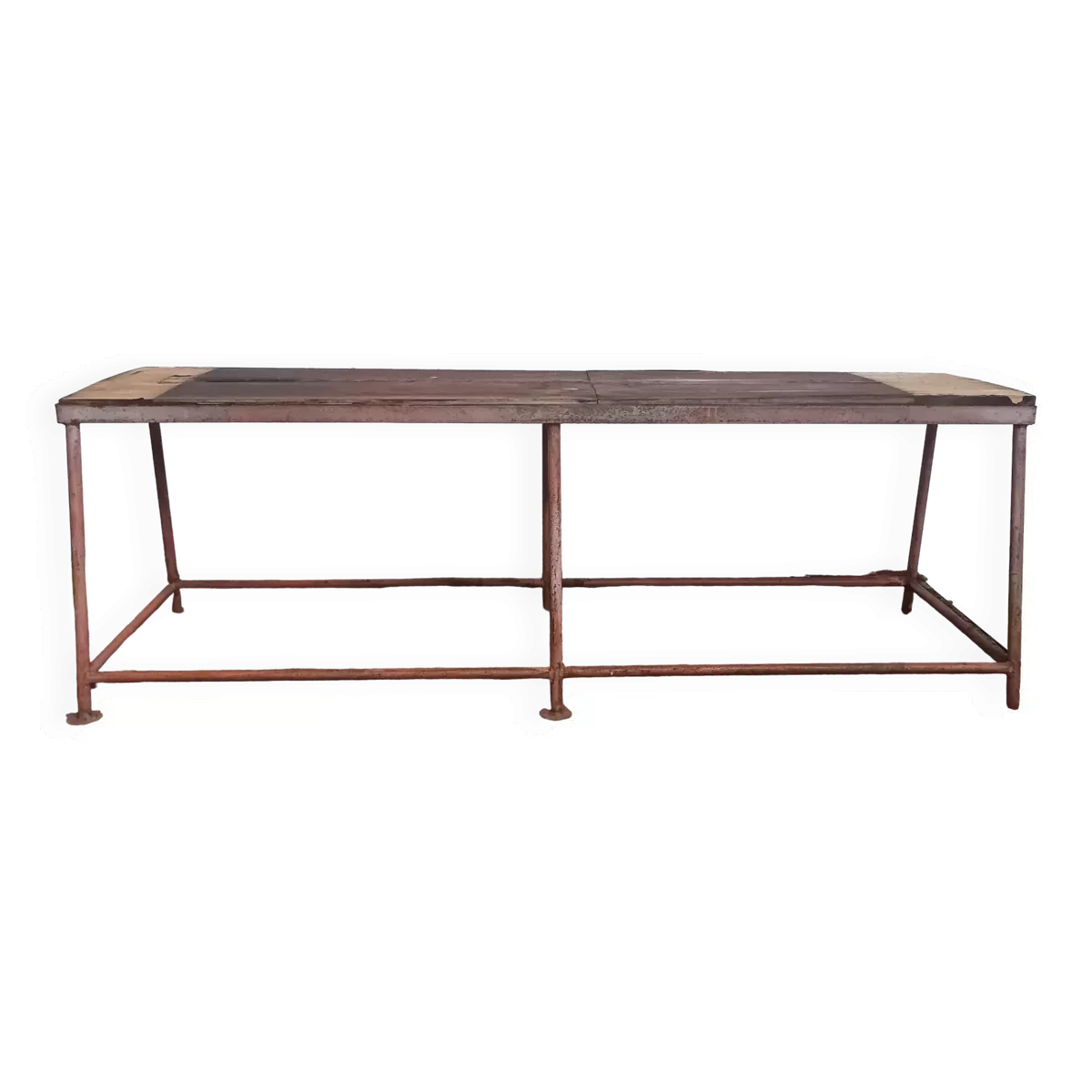 Banc industriel métallique