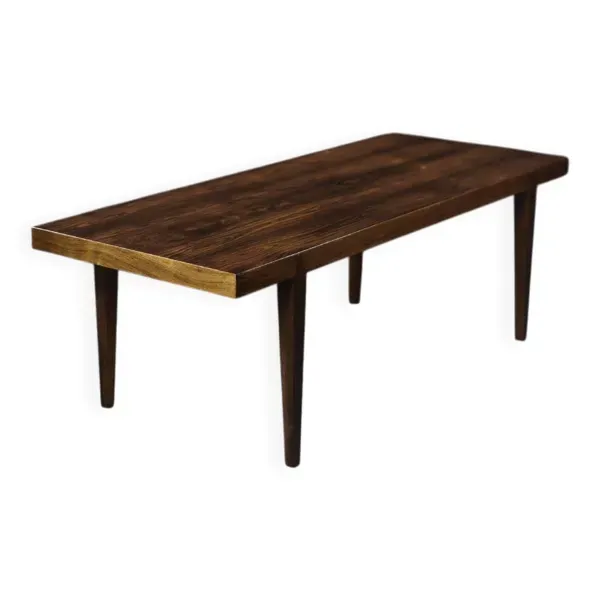 Vintage Mid-Century Danish Rosewood Coffee Table by Severin Hansen