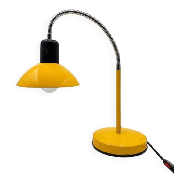 Lampe de bureau Space Age Veneta Lumi Italie 70's