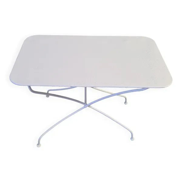 Table de Jardin en Fer Forgé, 1900s