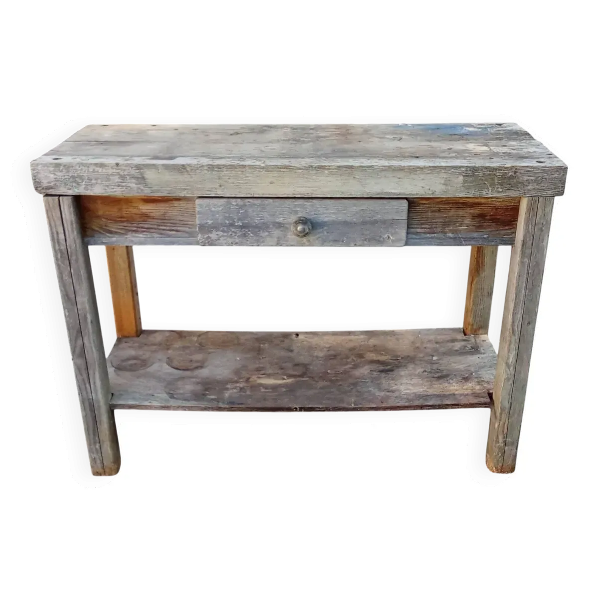 Ancien établi d atelier meuble de métier