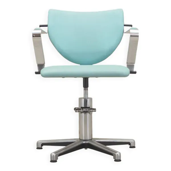 Chaise de coiffure, design danois, années 1980, production : Danemark