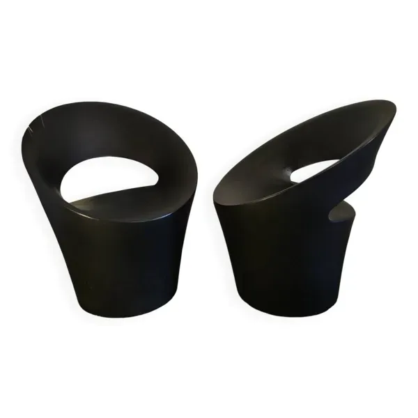 Paire de fauteuils Tijou – Bruno Houssin – Design français écoresponsa