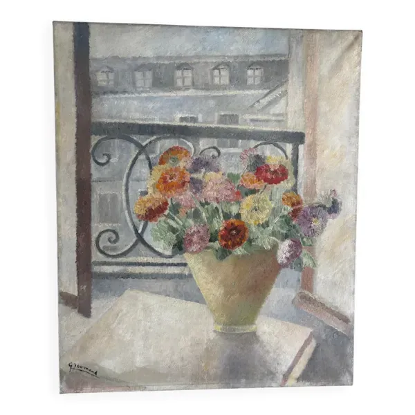 Nature morte signée