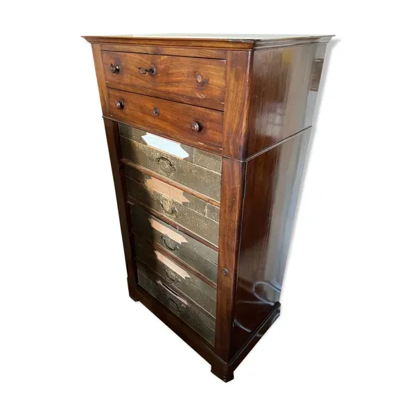 Cartonnier restauration ou meuble de métier notaire