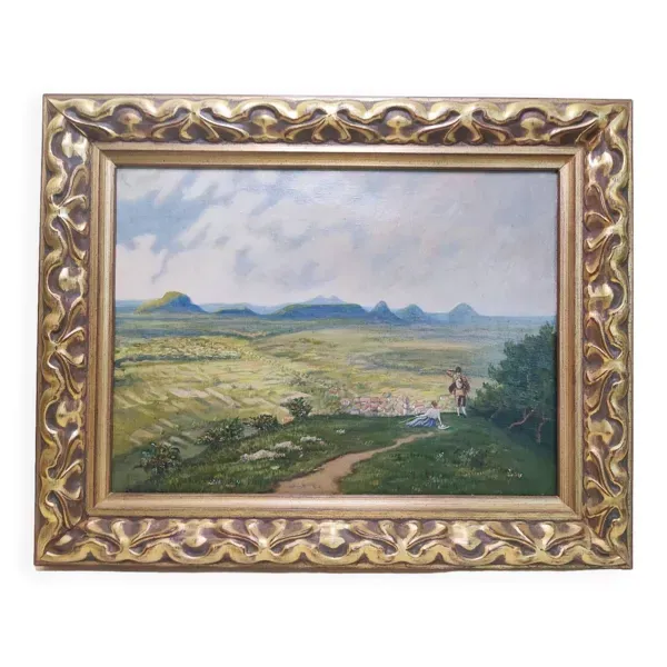 Peinture à l'huile - paysage
