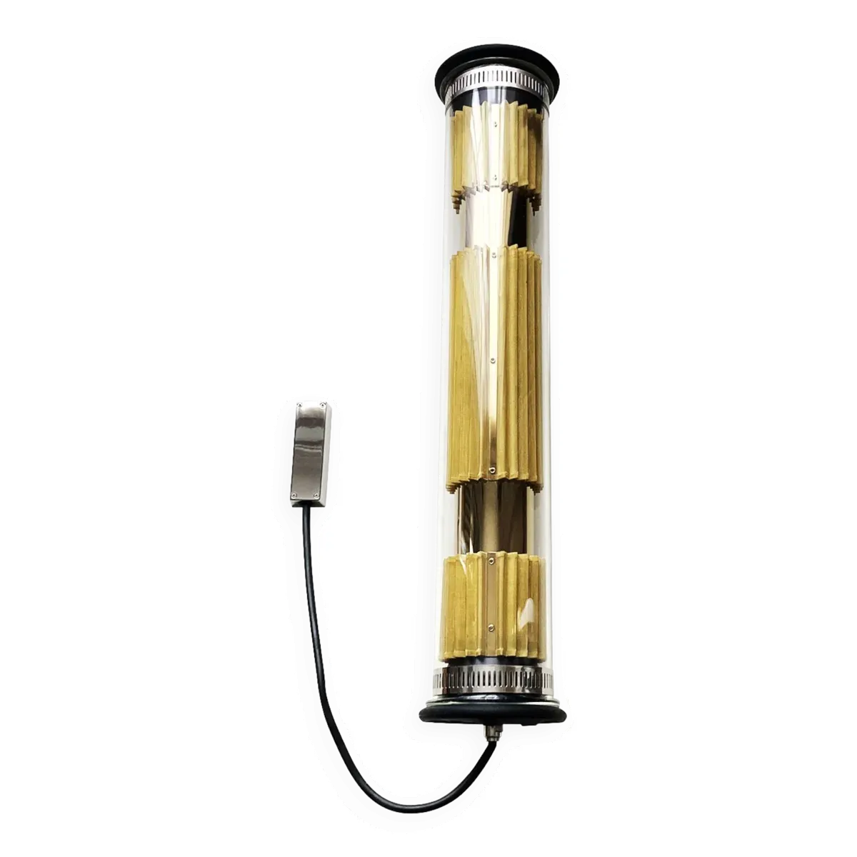 Applique In The Tube 120-700 verre métal / L 72 cm - DCW éditions