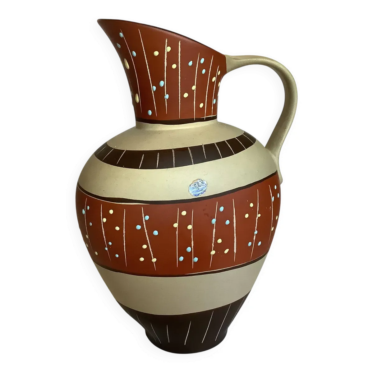 Grand vase pichet Marzi et Remy Höhr Germany