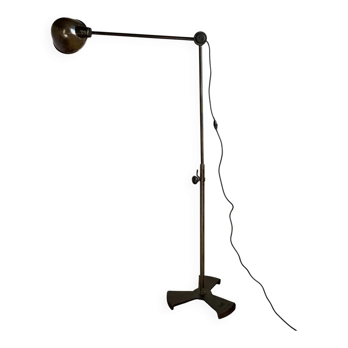 Lampadaire industriel atelier vintage