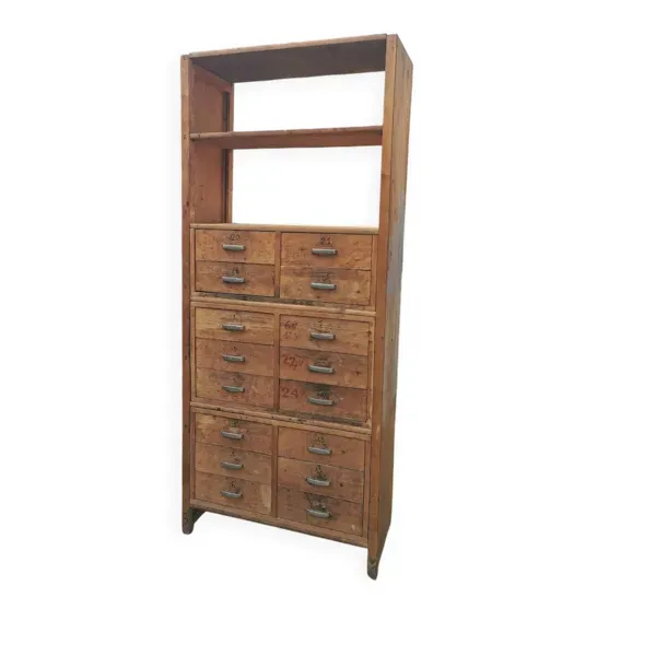 Meuble métier bois massif