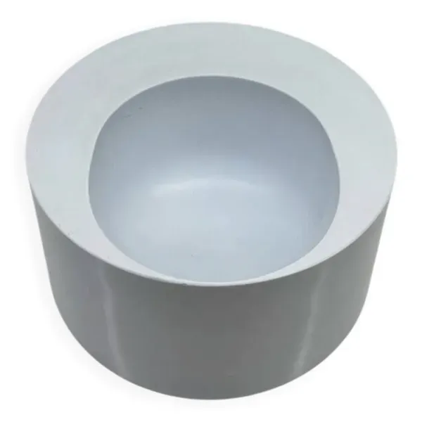 Enzo Mari cendrier Bornéo - Danese Milano - Mélamine blanche – Design