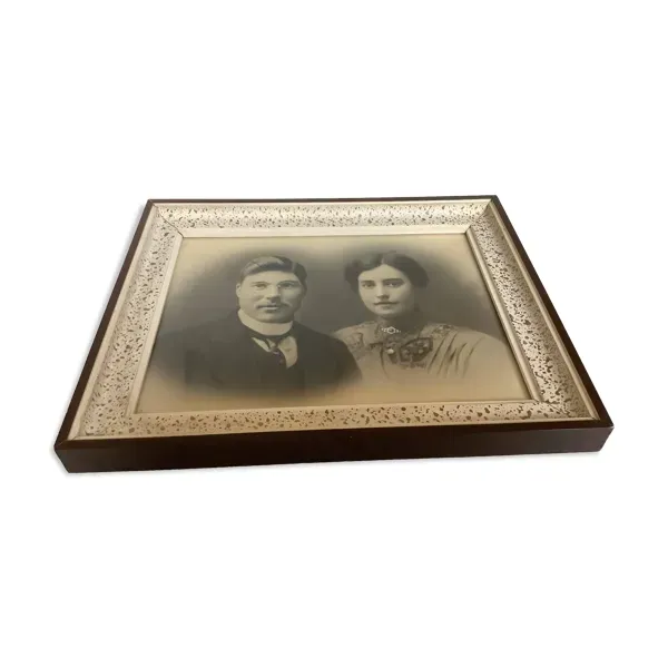 Ancienne photographie d’un couple