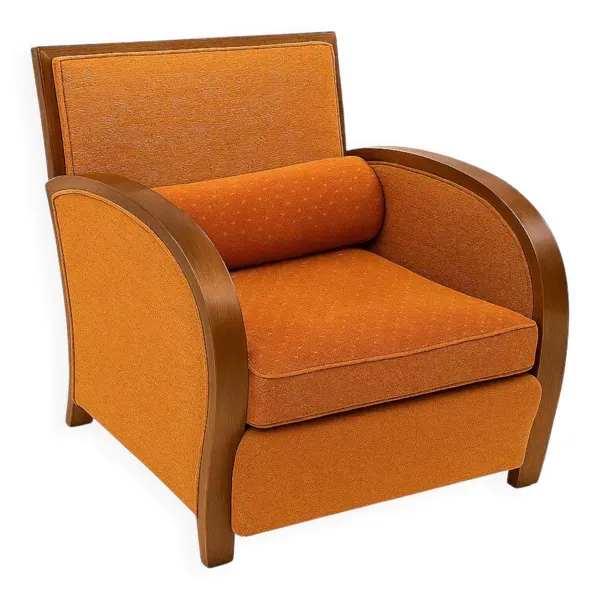 Paire de fauteuil club art déco