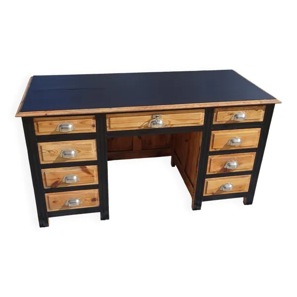 Bureau de ministre vintage restauré