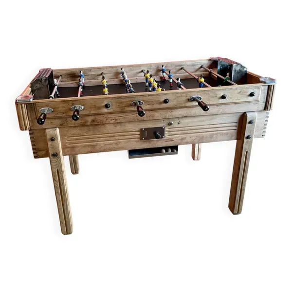 Rare Baby-foot Chevillotte des années 1930 - Entièrement restauré