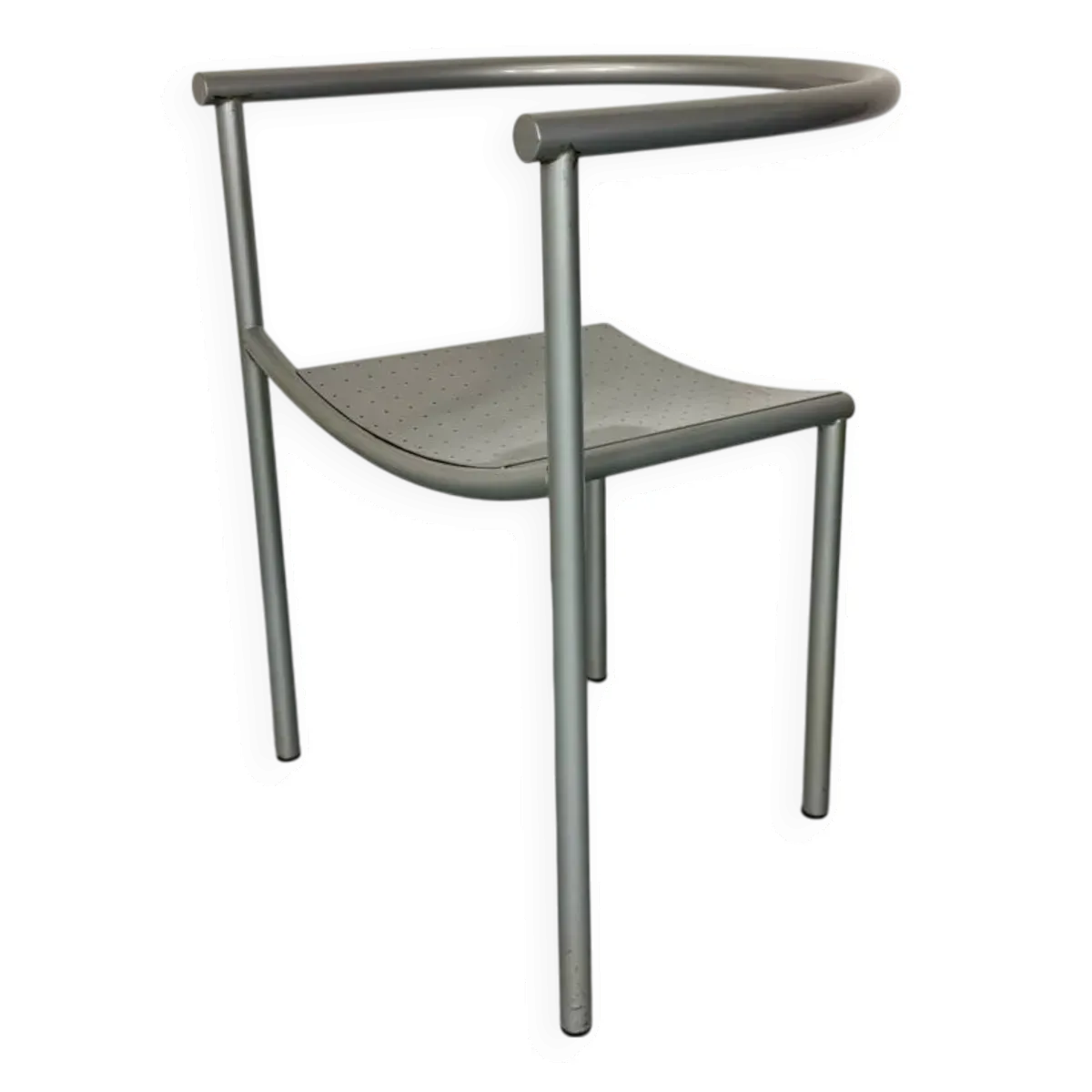 Fauteuil tubulaire style Memphis 1ère édition Von Vogelsang par Philippe Starck