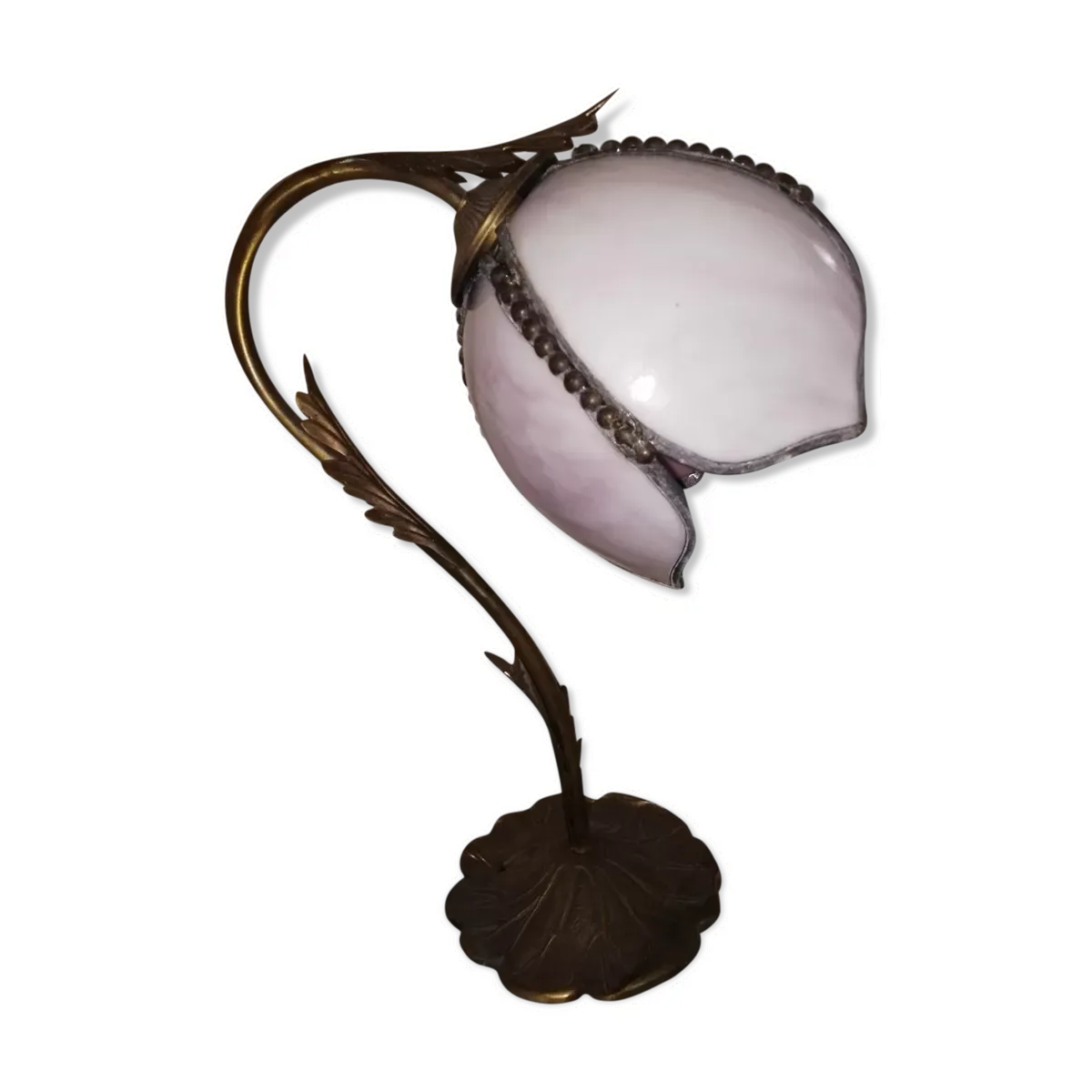 Lampe Art Nouveau 1900 Nénuphar