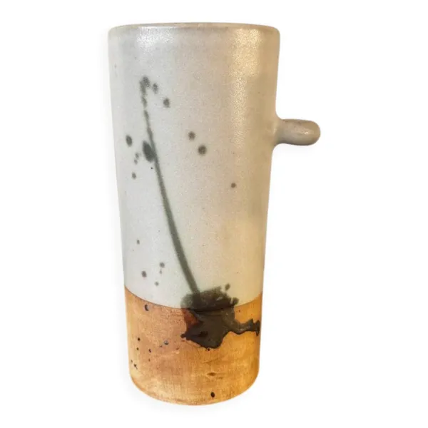 Vase forme rouleau La Colombe, années 60