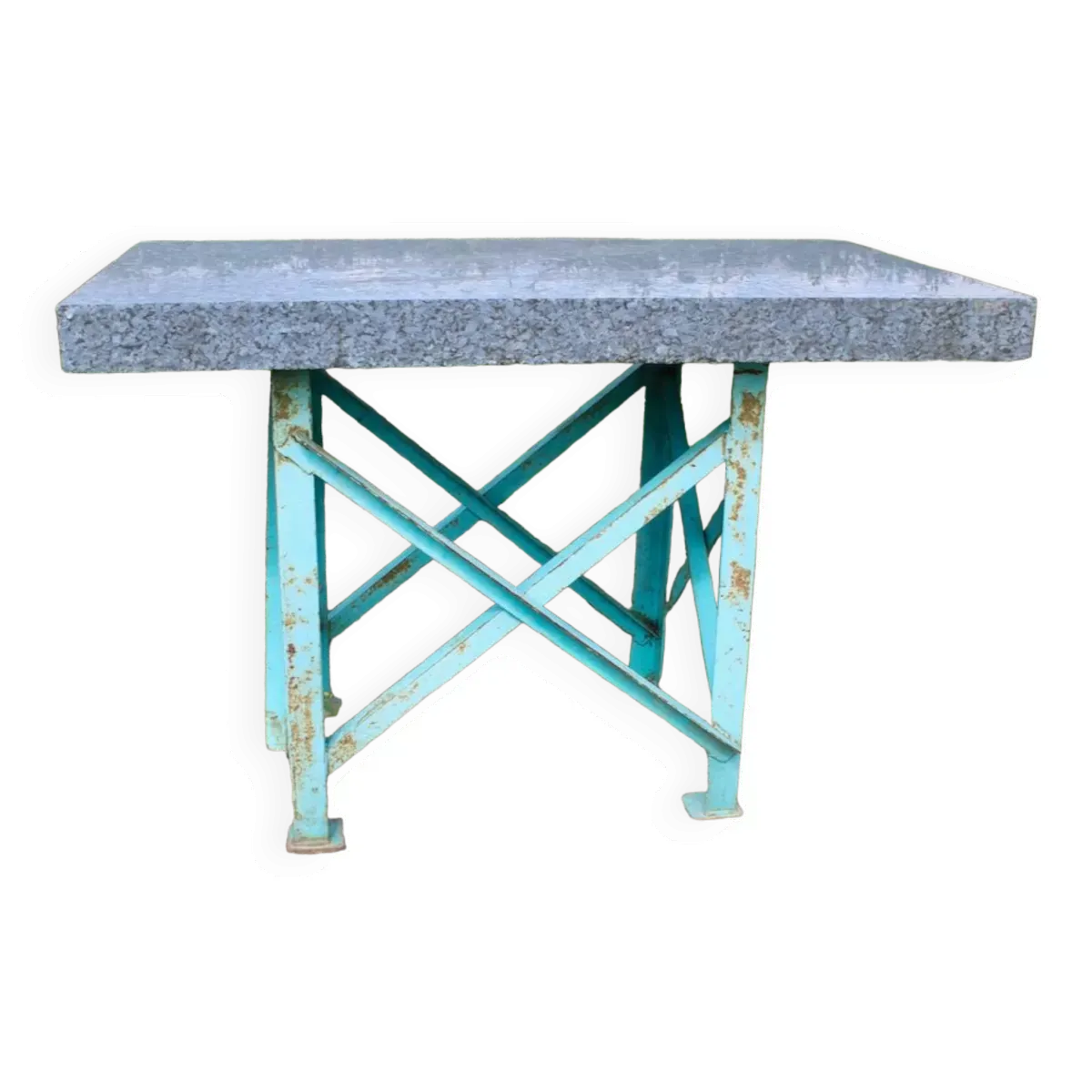 Table de métrologie dessus granit