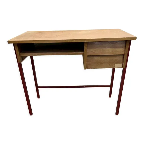 Bureau bois pieds en métal