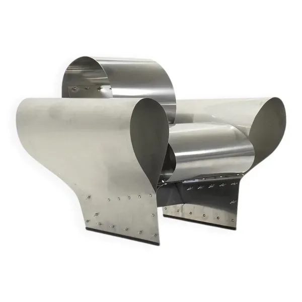 Chaise Well Tempered Vintage par Ron Arad pour Vitra, années 1980