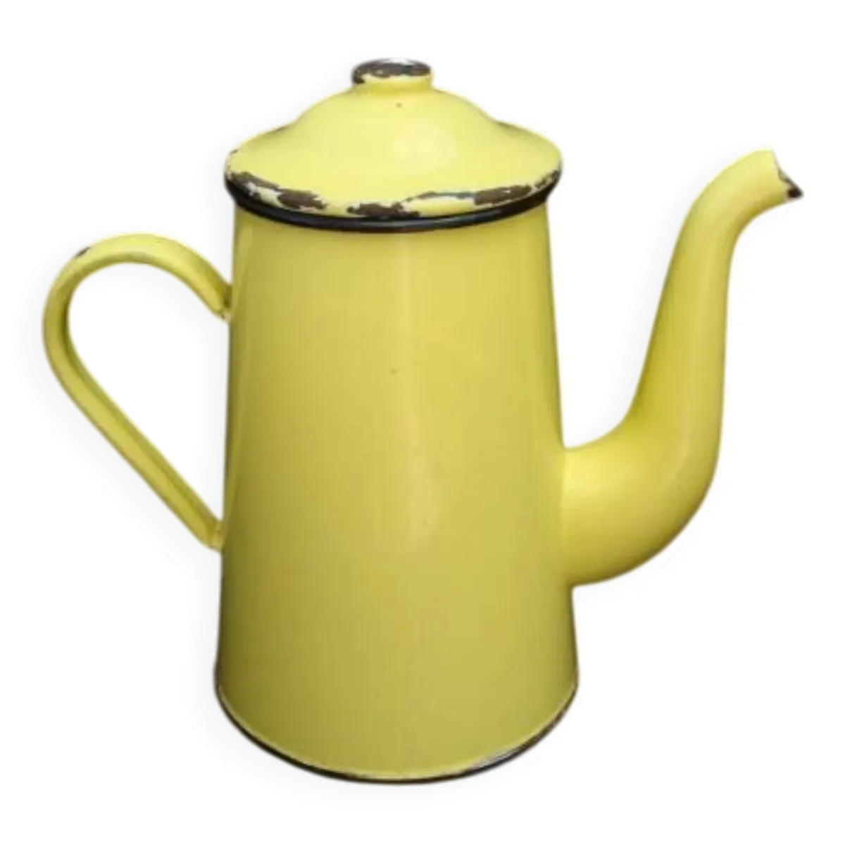 Cafetière émaillée ancienne