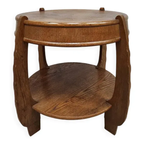 Rare table d'appoint Art Déco vintage néerlandaise N.V. Hero de Groot