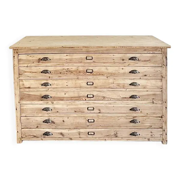 Meuble de métier à tiroirs