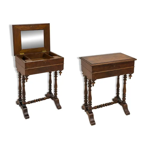 Table à ouvrage/coiffeuse Napoléon III