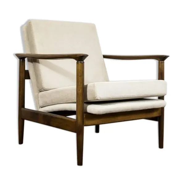 Fauteuil ''Gfm 142'' par Edmund Homa, Gfm, Pologne, années 1960