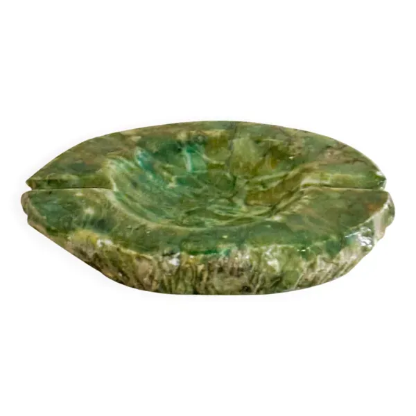 Cendrier en albâtre vert, 1960