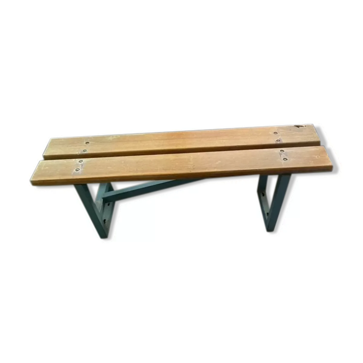 Banc industriel en bois
