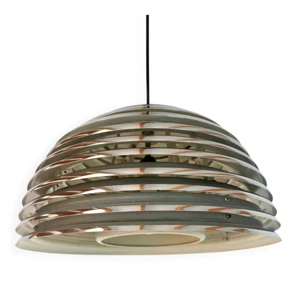 Kazuo Motozawa, Grande Suspension ''Saturne'', Circa 1972, Lampe Métalli