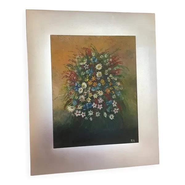 Tableau bouquet de fleurs nature morte