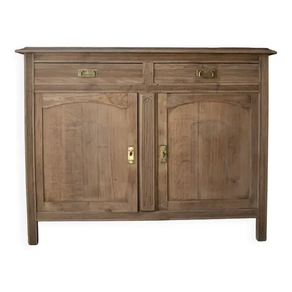 Grand buffet vintage en chêne