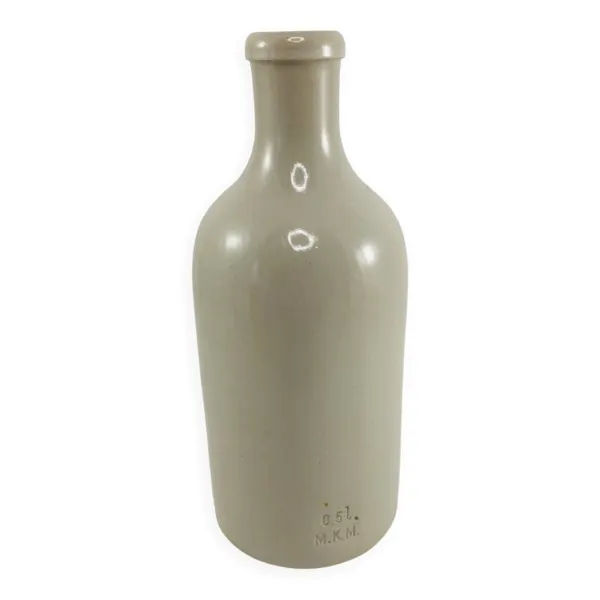 Bouteille en grès M.K.M. Mogendorf, Allemagne 1900