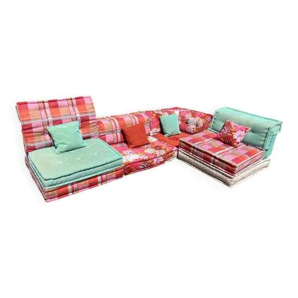 Roche bobois mah jong kenzo takada 10 elementen topstaat!!