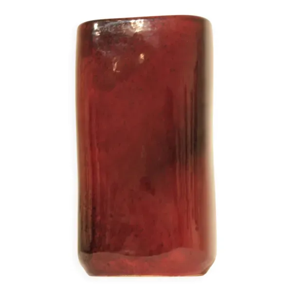 Vase rectangulaire signé et numéroté de Max Idlas