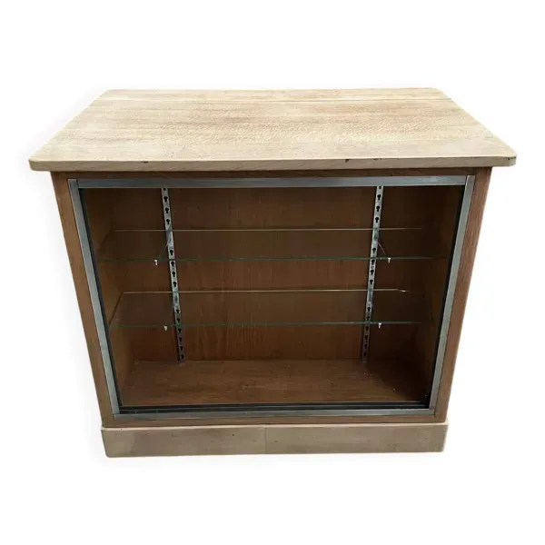 Comptoir vitrine de magasin Années 50