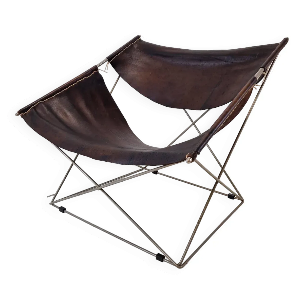 Fauteuil papillon F675 du milieu du siècle par Pierre Paulin pour Artifort, 1960's