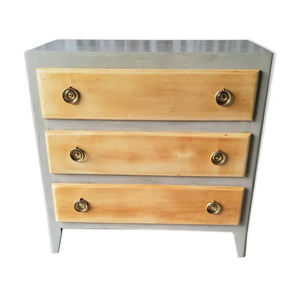 Commode en bois peint, 1950