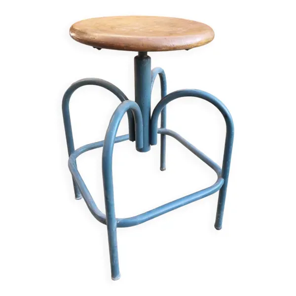 Tabouret industriel d'architecte