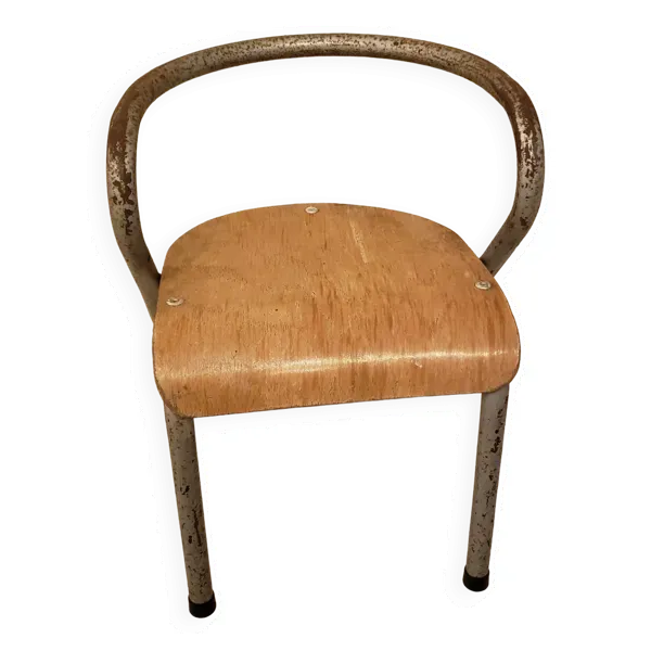 Chaise d'école années 50