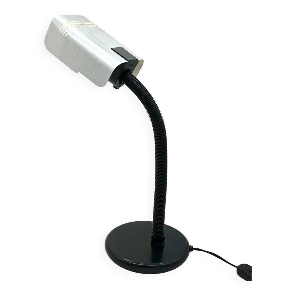 Lampe Targetti Sankey « alu brosse », 1960/70s, Italy