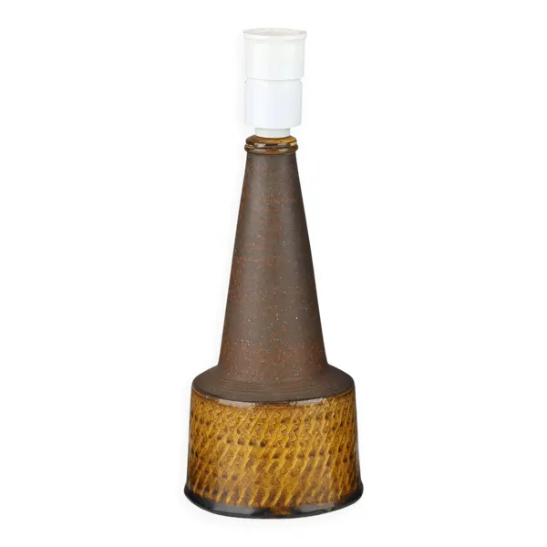 Lampe de table Nils Kahler en céramique Herman A. Kähler, Danemark, 1960 signée