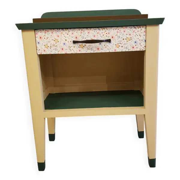 Chevet - Table de nuit vintage relooké
