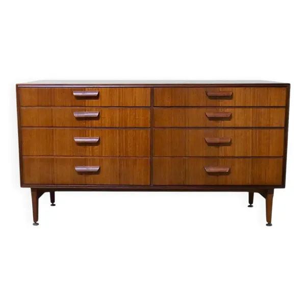 Commode / Enfilade en teck scandinave - Vintage 1960 1970