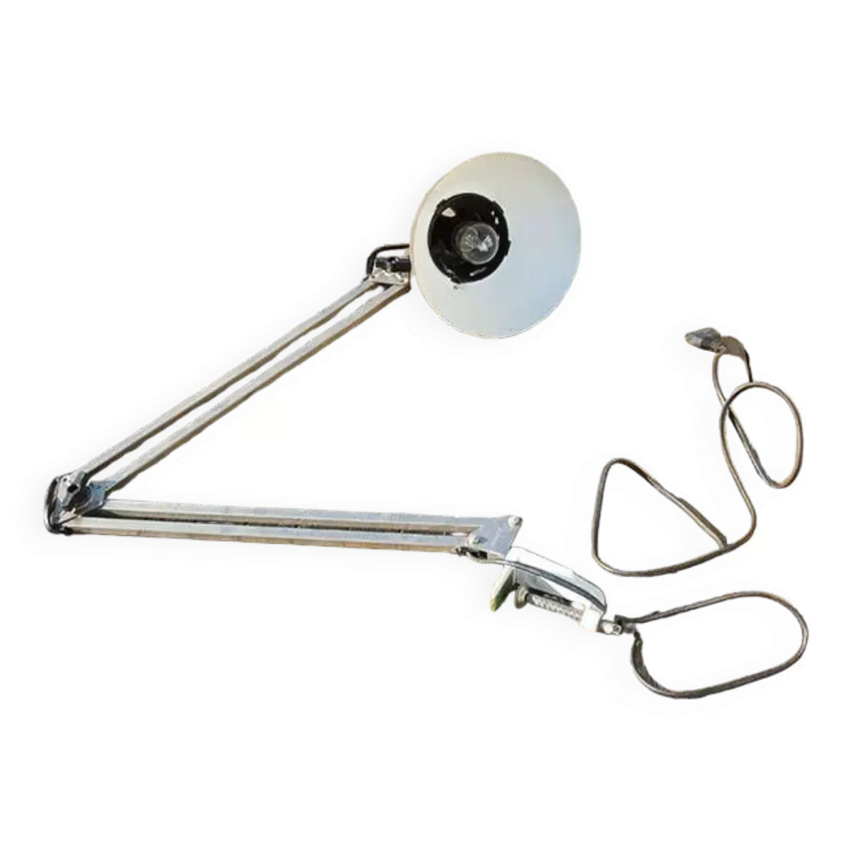 Ancienne Lampe d'Atelier P12 Finland